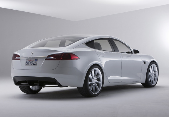 Images of Tesla Model S Concept 2009