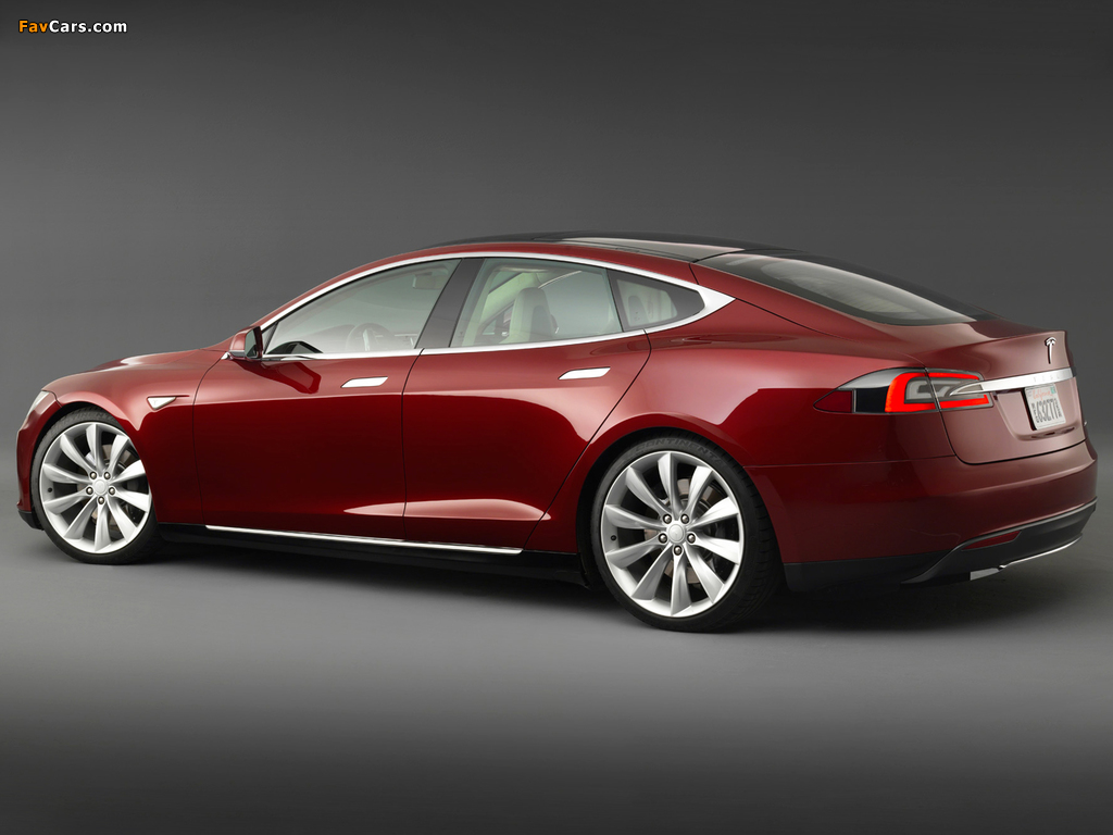 Images of Tesla Model S 2012 (1024 x 768)