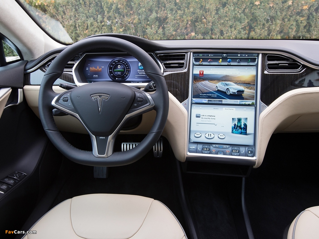 Images of Tesla Model S 2012 (1024 x 768)
