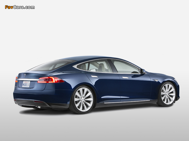 Images of Tesla Model S 2012 (640 x 480)