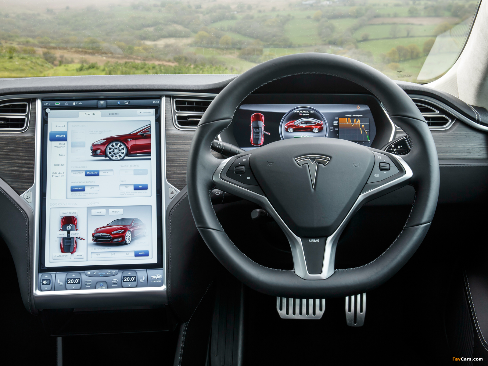 Photos of Tesla Model S P85+ UK-spec 2014 (1600 x 1200)