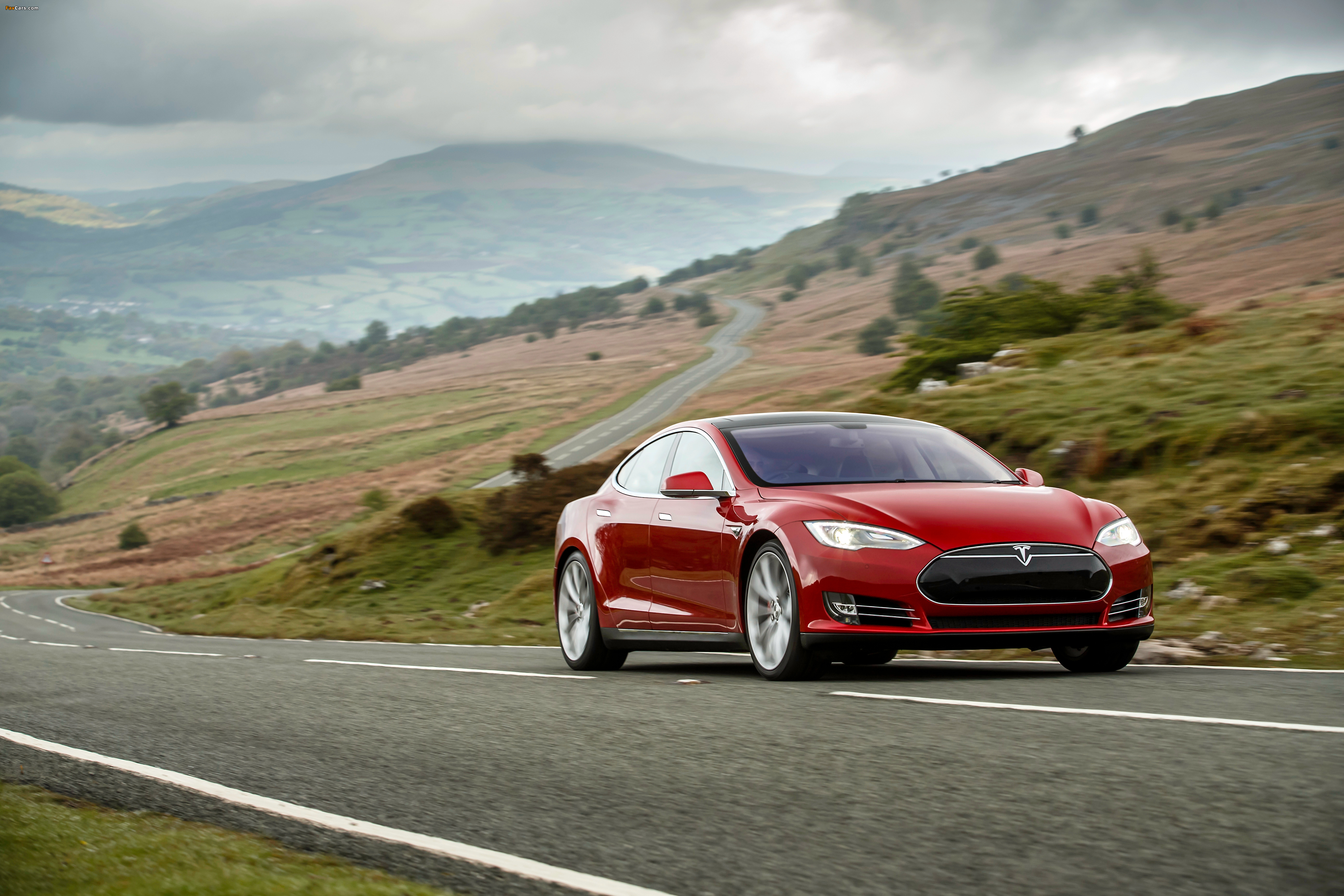 Photos of Tesla Model S P85+ UK-spec 2014 (4096 x 2731)