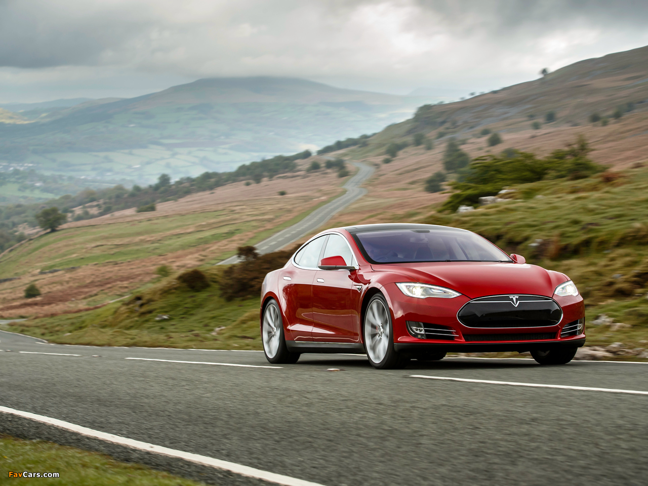Photos of Tesla Model S P85+ UK-spec 2014 (1280 x 960)