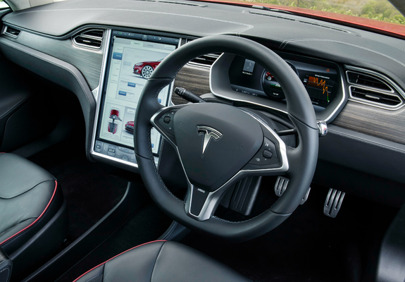 Pictures of Tesla Model S P85+ UK-spec 2014