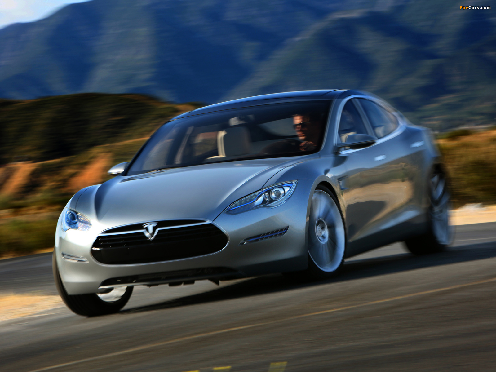 Tesla Model S Concept 2009 images (1600 x 1200)