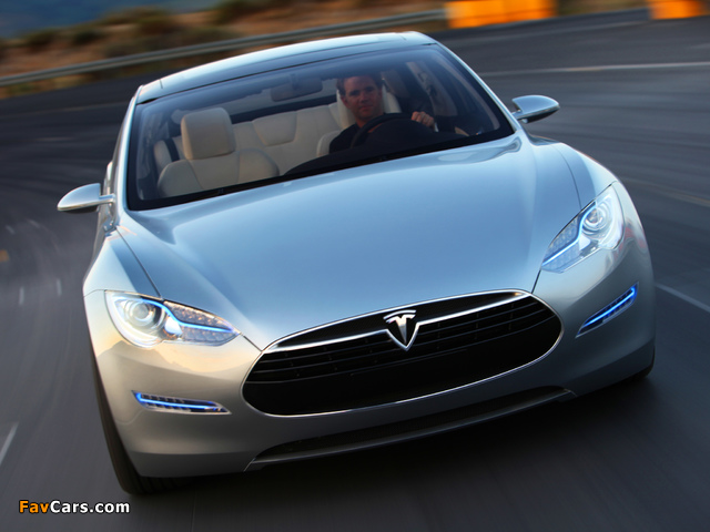 Tesla Model S Concept 2009 pictures (640 x 480)