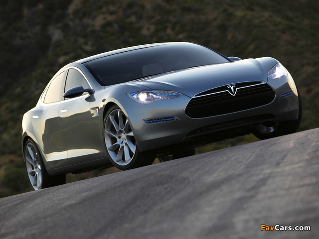 Tesla Model S Concept 2009 pictures (640 x 480)