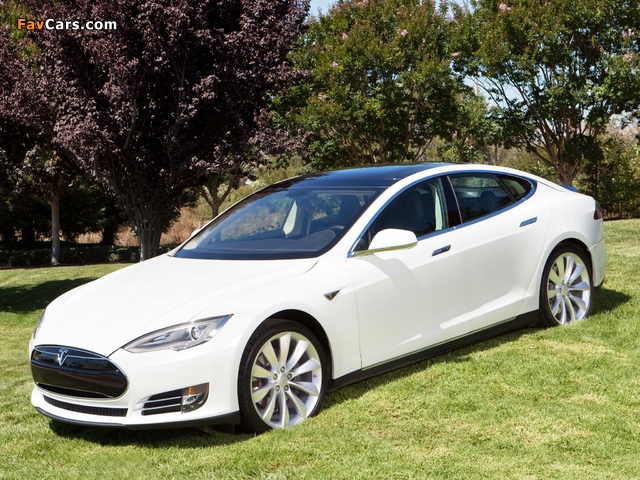 Tesla Model S 2012 images (640 x 480)