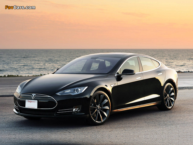 Tesla Model S 2012 photos (640 x 480)