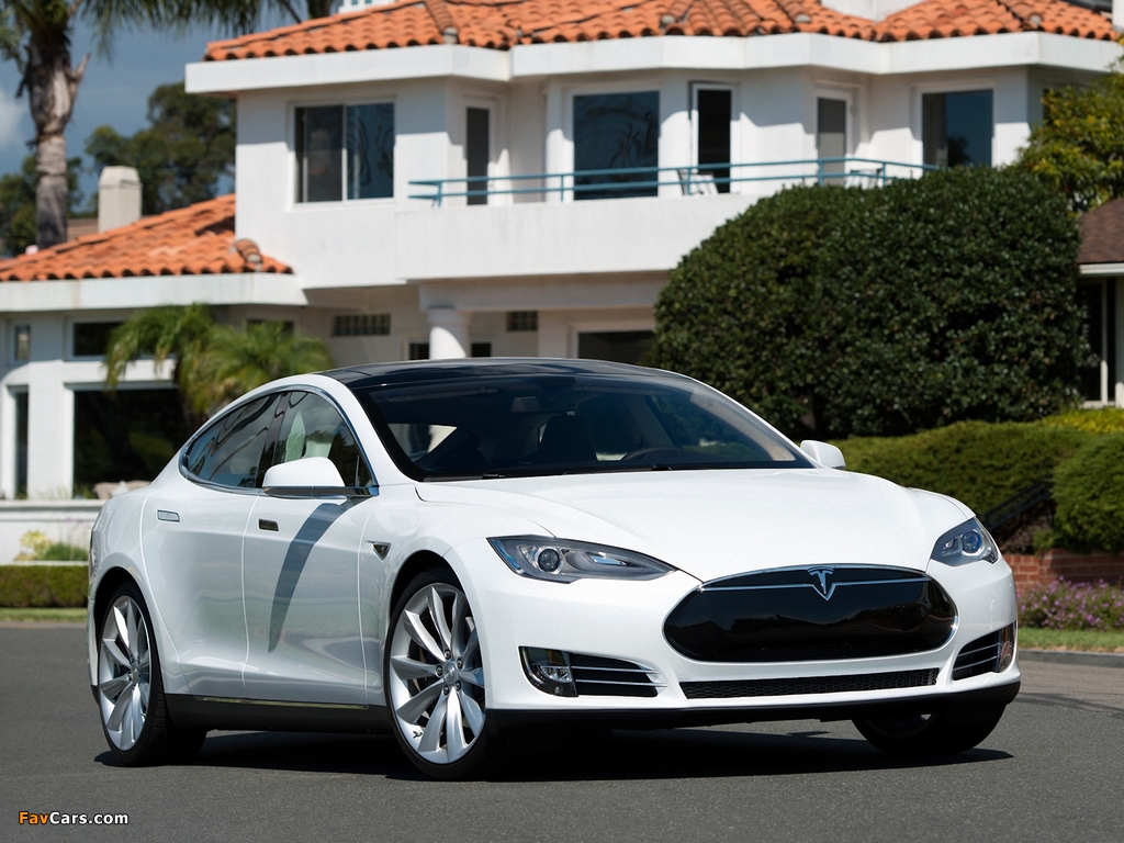 Tesla Model S 2012 pictures (1024 x 768)