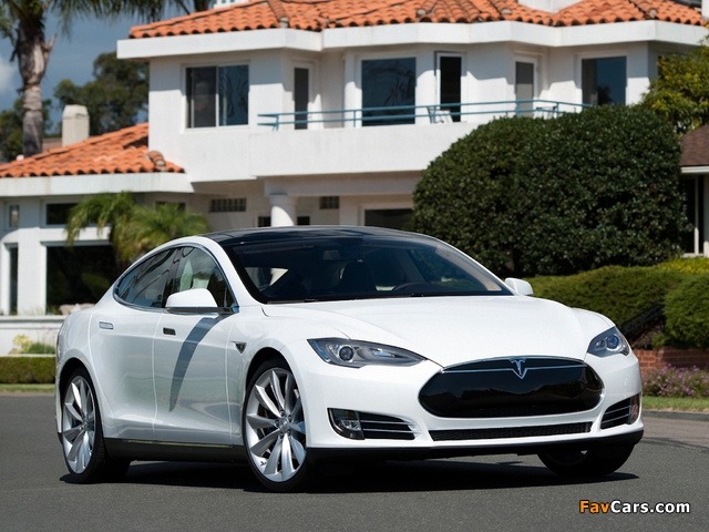 Tesla Model S 2012 pictures (640 x 480)