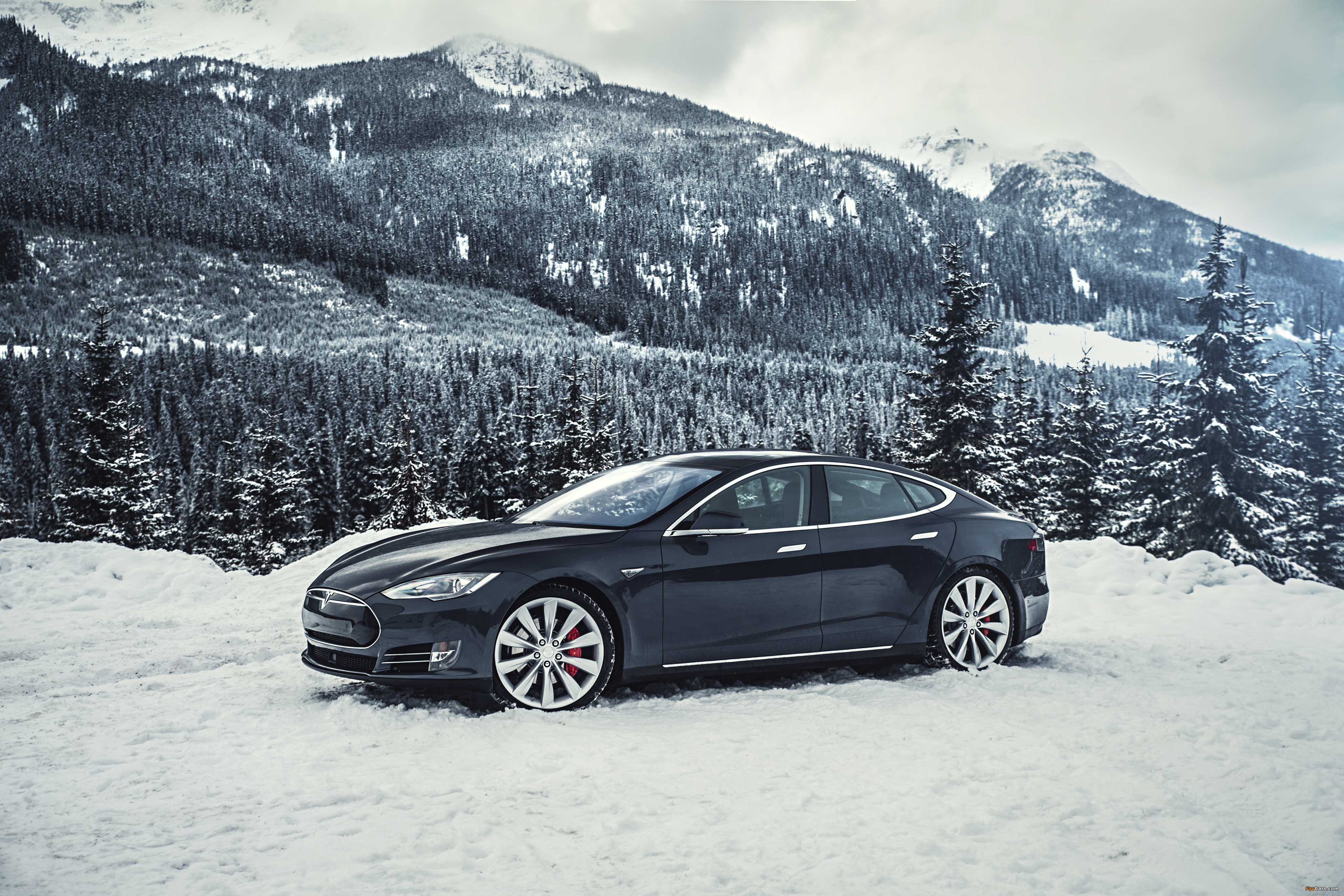 Tesla Model S P85D 2014 pictures (4096 x 2731)
