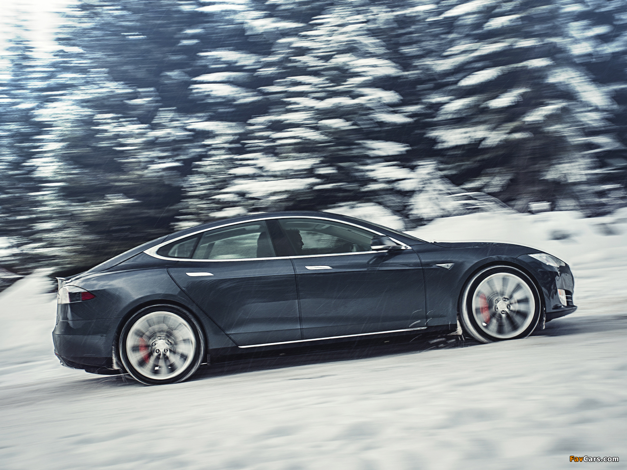 Tesla Model S P85D 2014 pictures (1280 x 960)