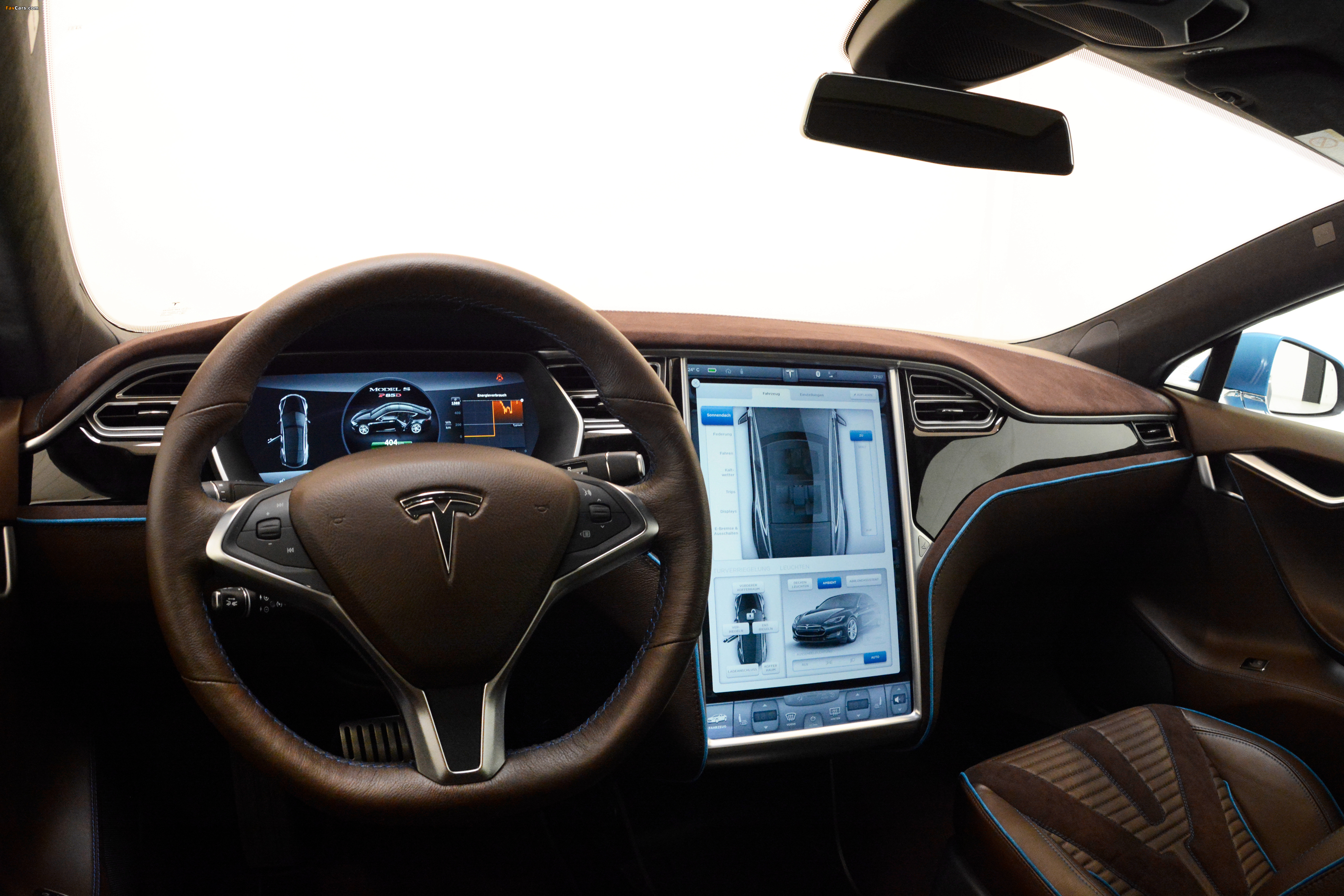 Brabus Tesla Model S 2015 wallpapers (4096 x 2731)