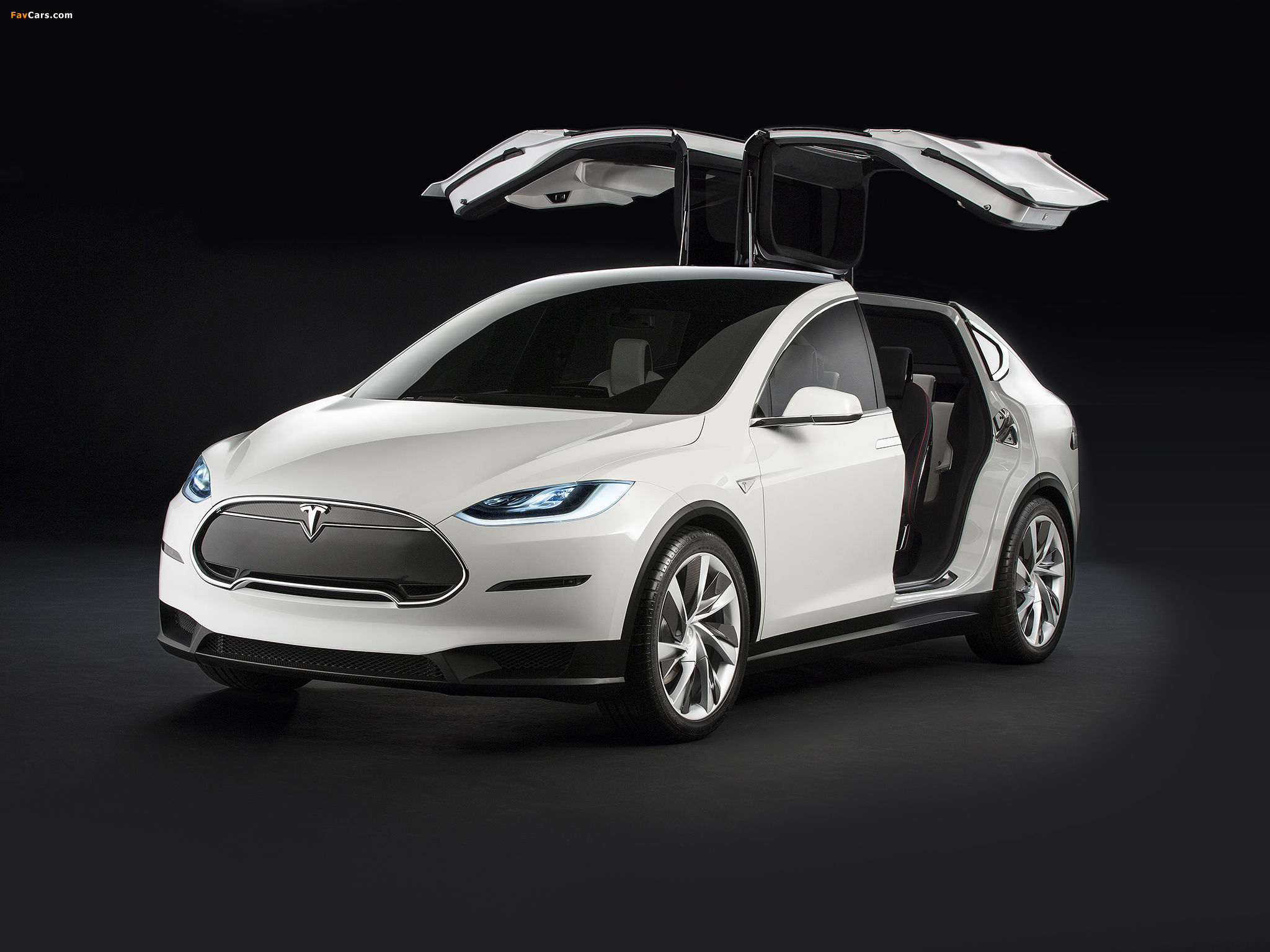 Images of Tesla Model X Prototype 2012 (2048 x 1536)