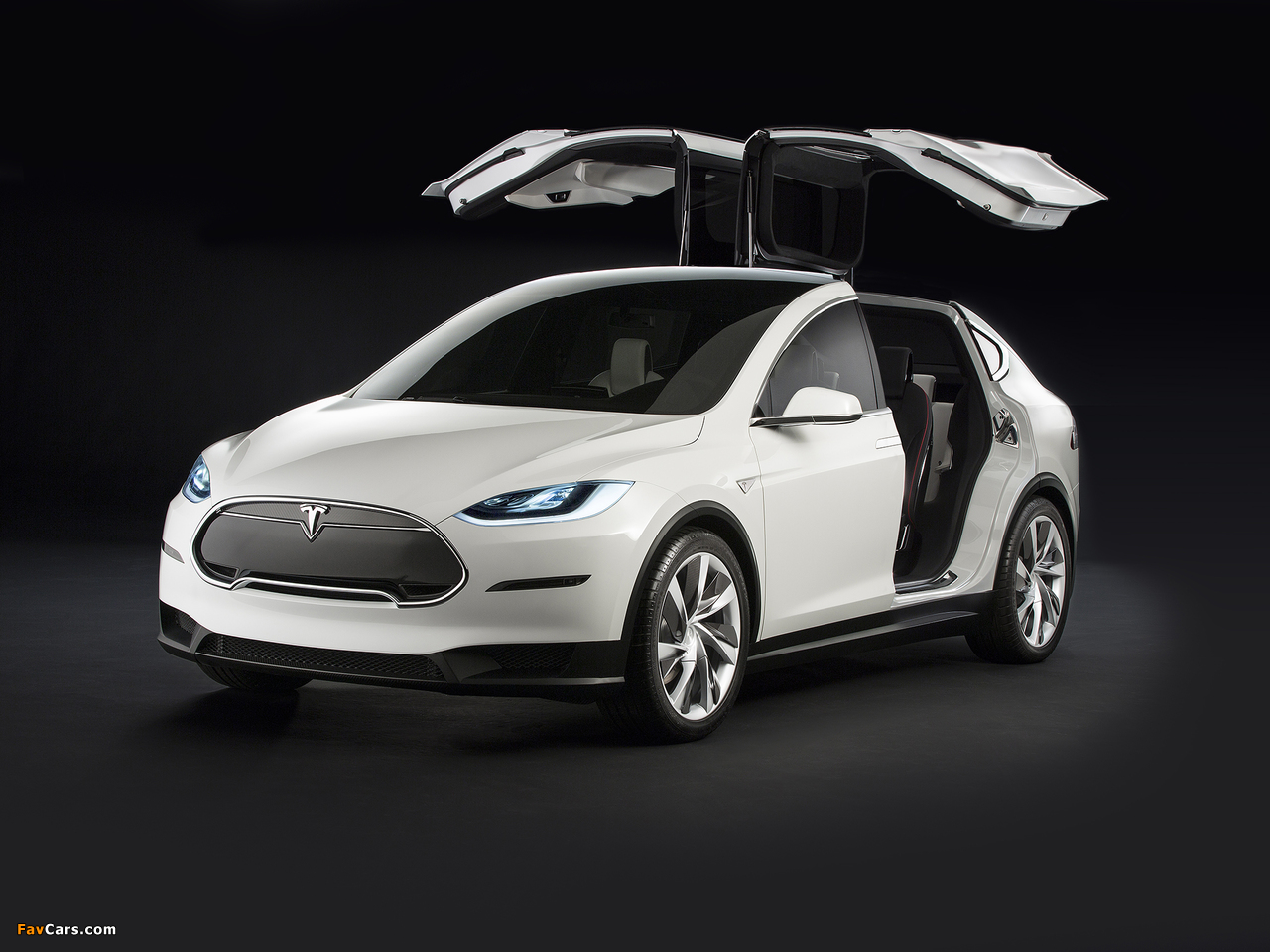 Images of Tesla Model X Prototype 2012 (1280 x 960)