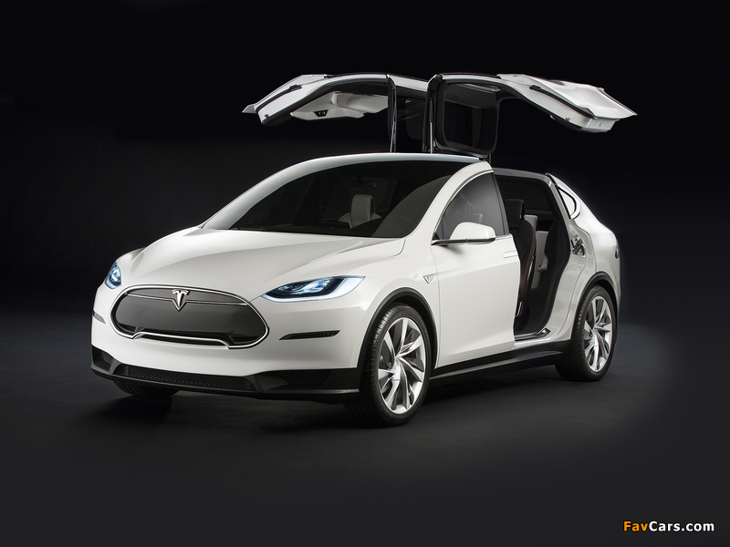 Images of Tesla Model X Prototype 2012 (800 x 600)