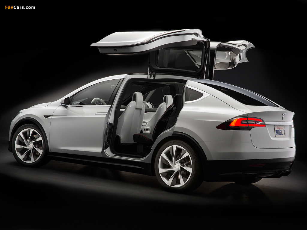 Photos of Tesla Model X Prototype 2012 (1024 x 768)