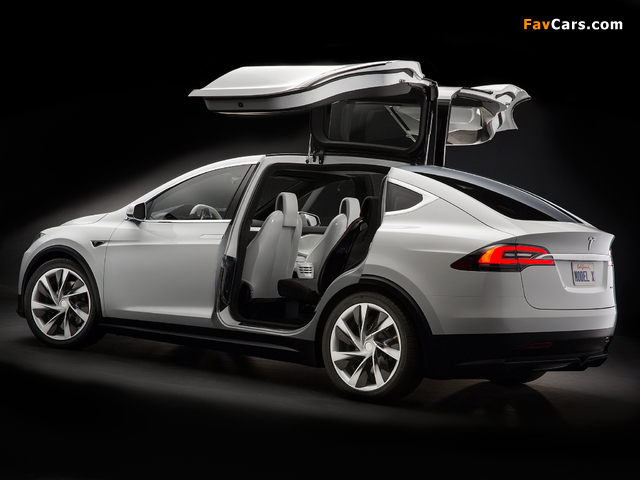 Photos of Tesla Model X Prototype 2012 (640 x 480)