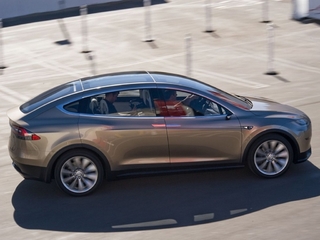 Tesla Model X Prototype 2012 photos