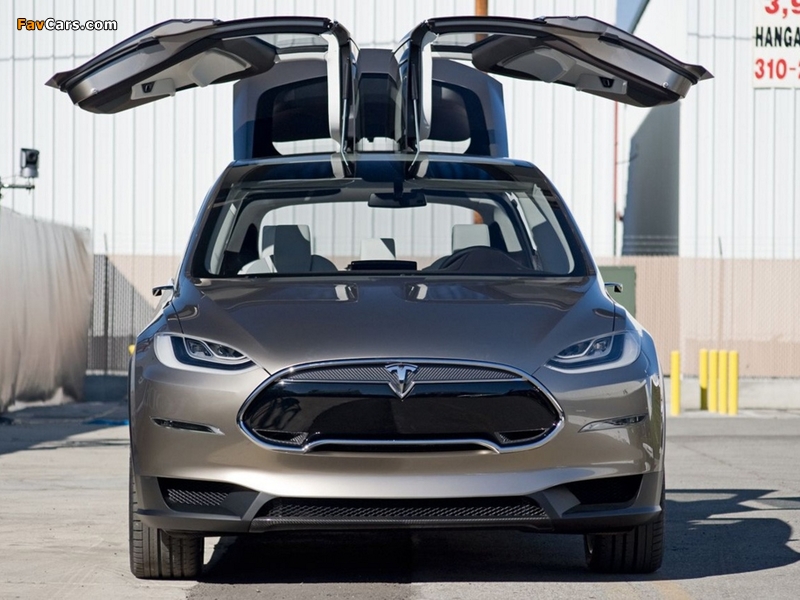 Tesla Model X Prototype 2012 images (800 x 600)