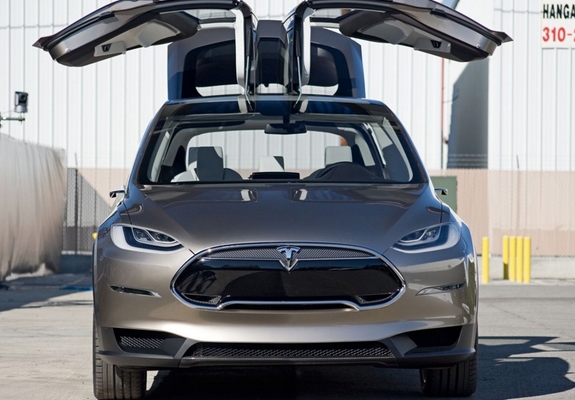 Tesla Model X Prototype 2012 images
