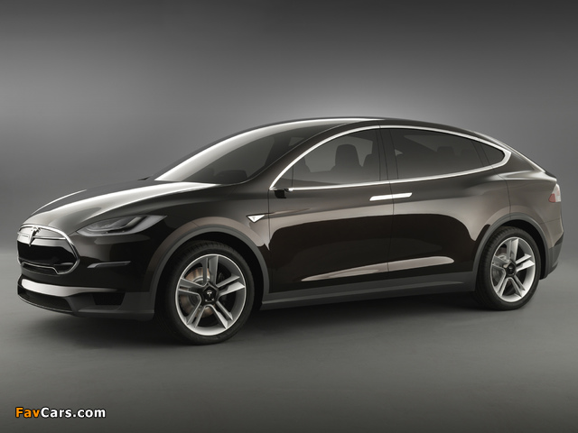 Tesla Model X Prototype 2012 photos (640 x 480)
