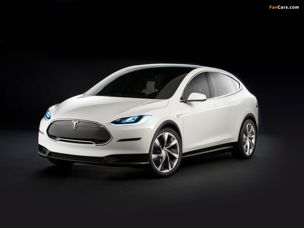 Tesla Model X Prototype 2012 pictures (1024 x 768)