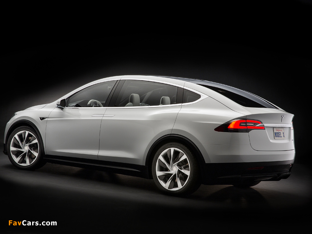 Tesla Model X Prototype 2012 pictures (640 x 480)