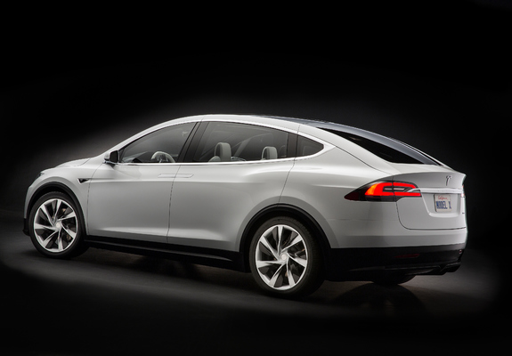 Tesla Model X Prototype 2012 pictures