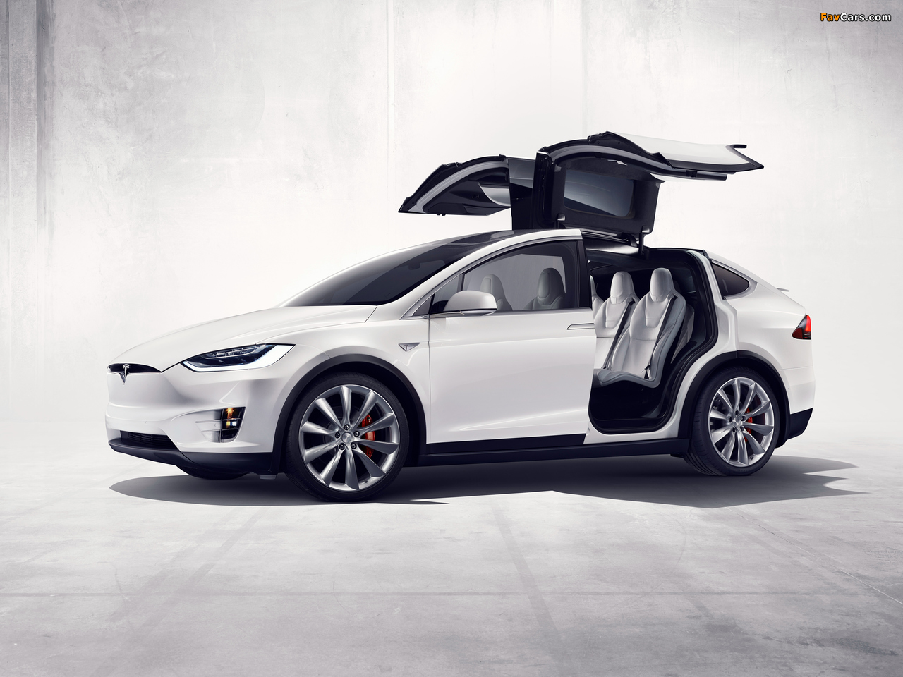 Tesla Model X P90D 2015 wallpapers (1280 x 960)