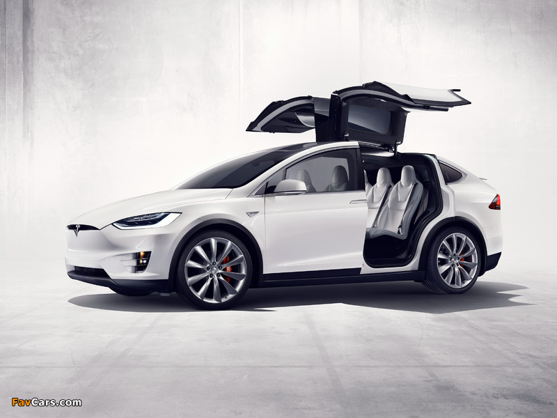 Tesla Model X P90D 2015 wallpapers (800 x 600)