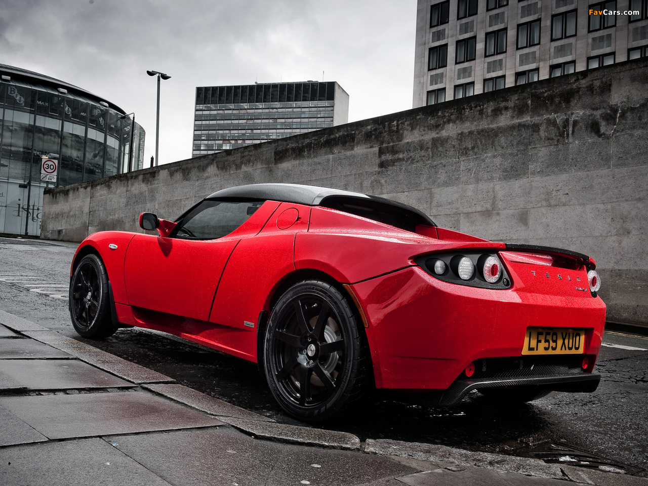 Images of Tesla Roadster Sport UK-spec 2009–10 (1280 x 960)