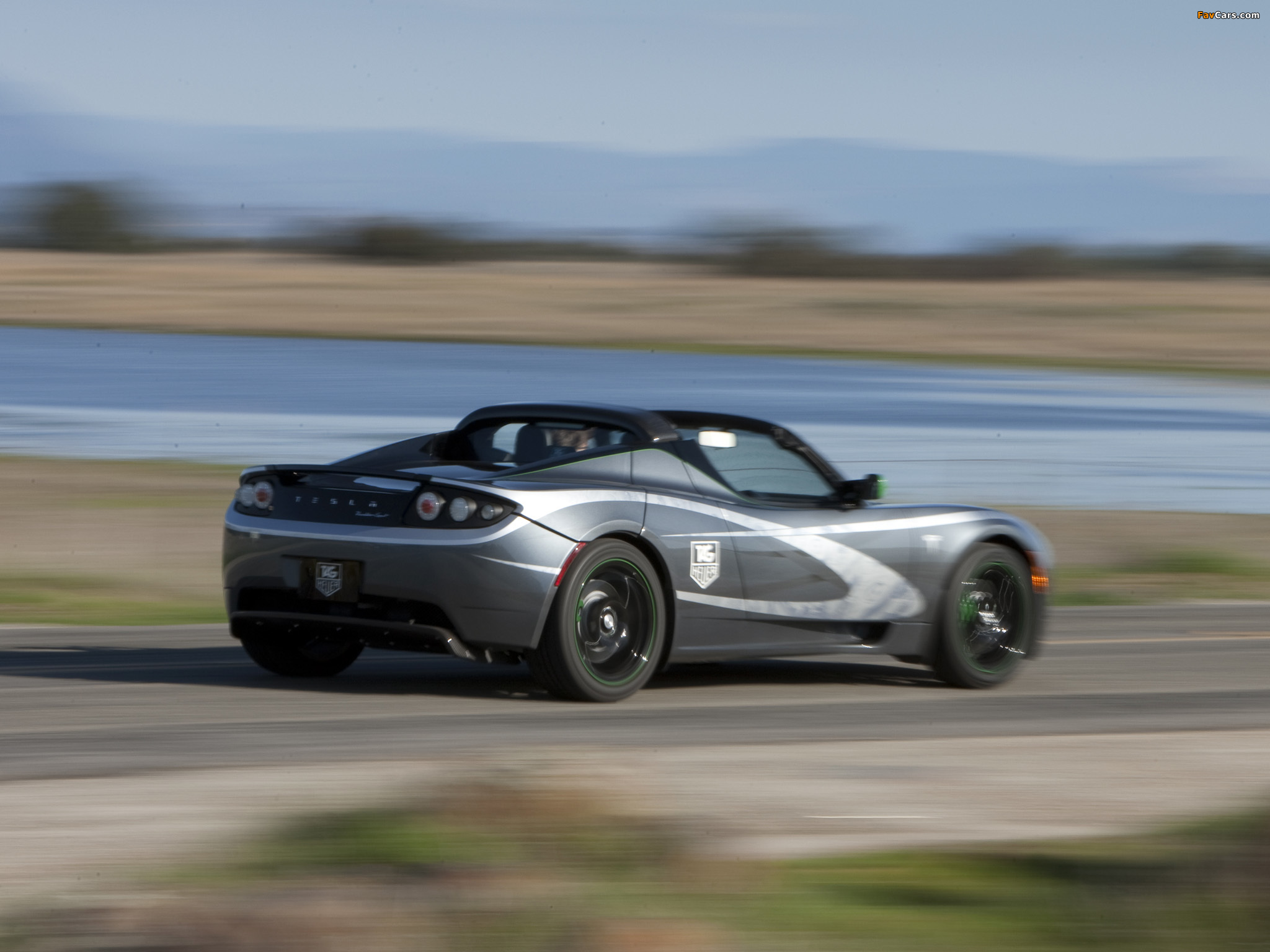 Images of Tesla Roadster Sport TAG Heuer 2010 (2048 x 1536)