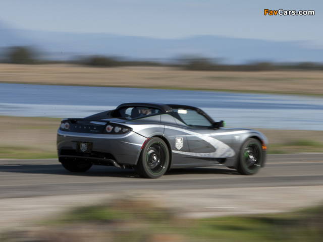 Images of Tesla Roadster Sport TAG Heuer 2010 (640 x 480)