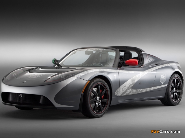 Images of Tesla Roadster Sport TAG Heuer 2010 (640 x 480)