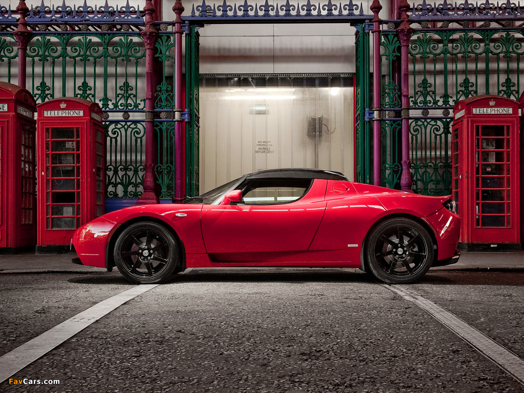 Photos of Tesla Roadster Sport UK-spec 2009–10 (1024 x 768)