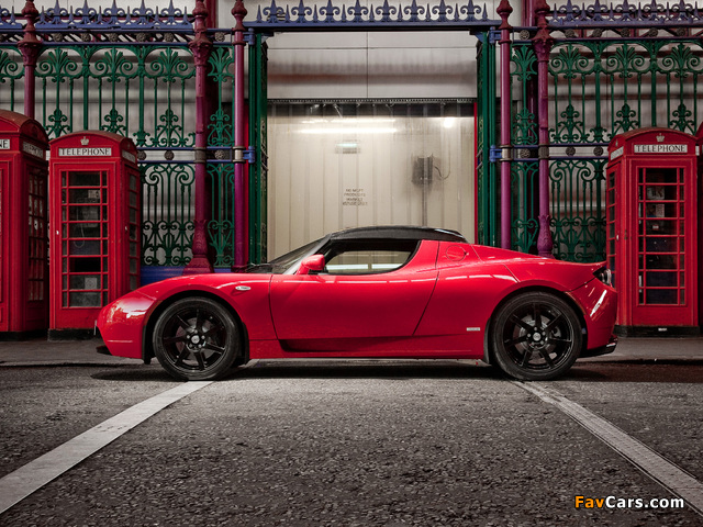 Photos of Tesla Roadster Sport UK-spec 2009–10 (640 x 480)