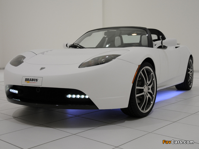 Pictures of Brabus Tesla Roadster 2008–10 (640 x 480)