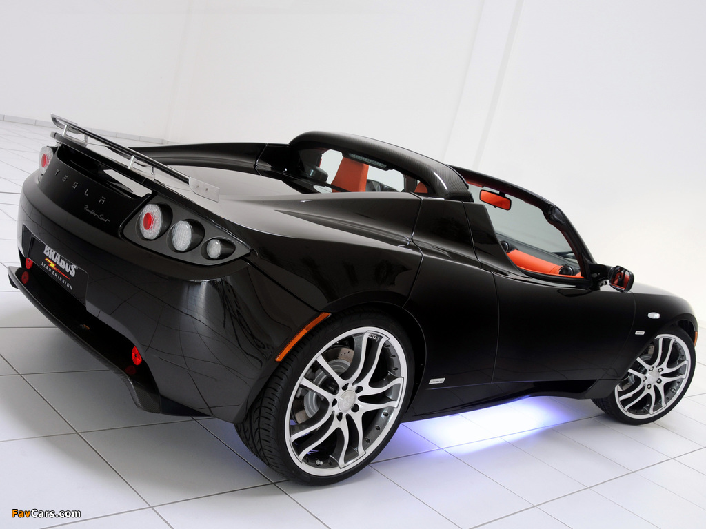 Pictures of Brabus Tesla Roadster Sport 2008–10 (1024 x 768)