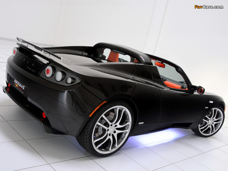 Pictures of Brabus Tesla Roadster Sport 2008–10 (800 x 600)