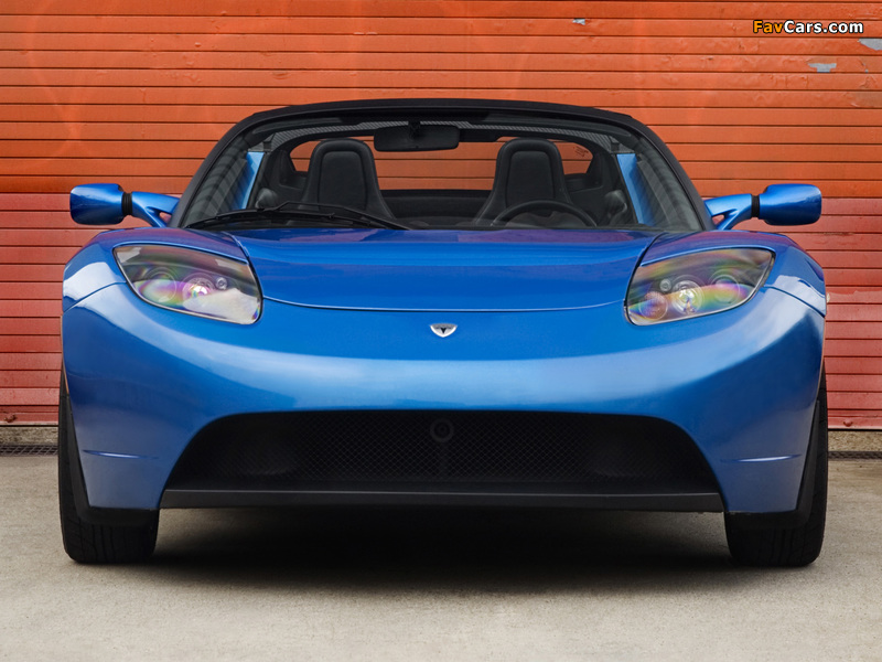 Tesla Roadster 2007–10 wallpapers (800 x 600)