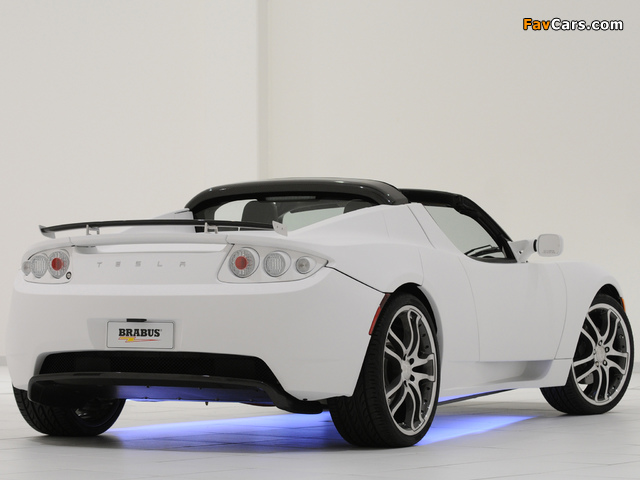 Brabus Tesla Roadster 2008–10 photos (640 x 480)