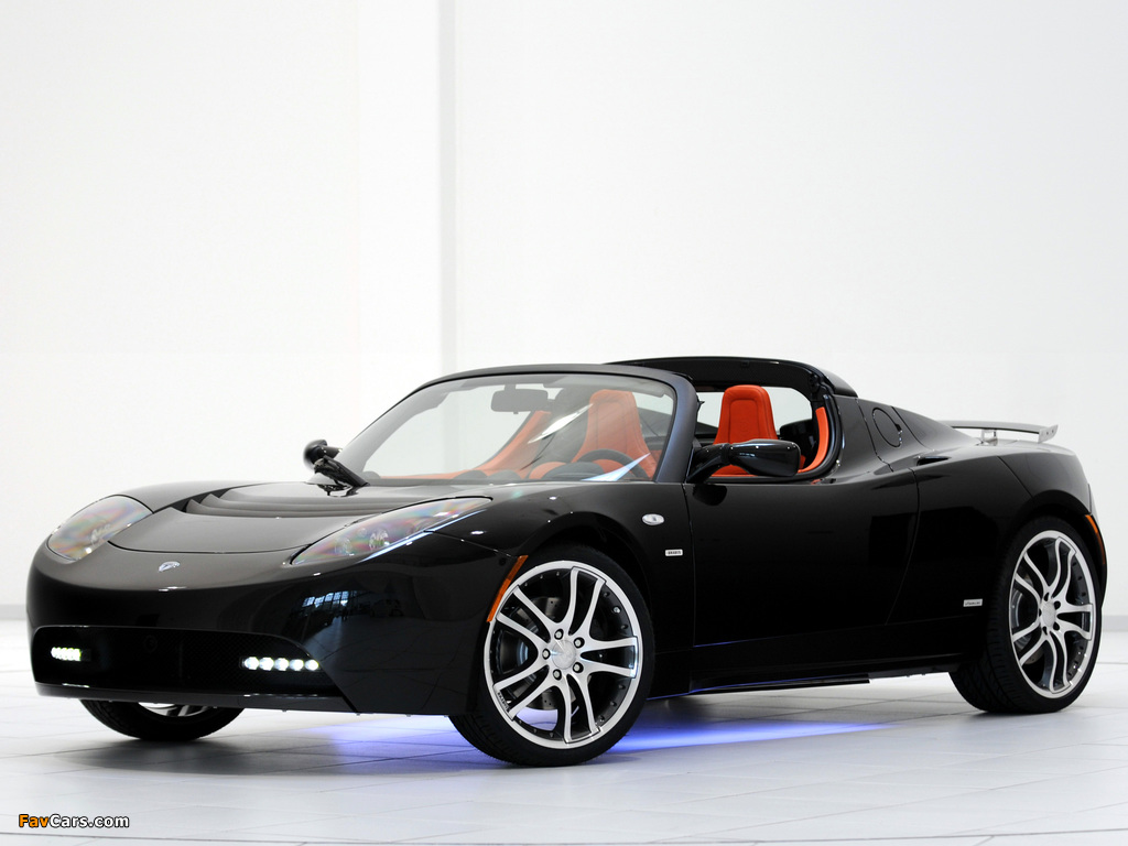 Brabus Tesla Roadster Sport 2008–10 wallpapers (1024 x 768)