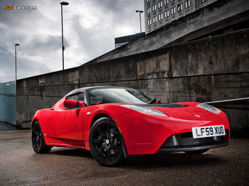 Tesla Roadster Sport UK-spec 2009–10 images (800 x 600)