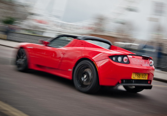 Tesla Roadster Sport UK-spec 2009–10 images