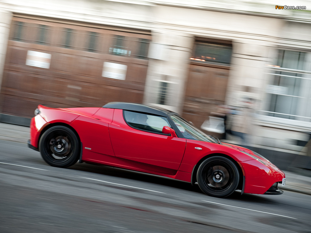 Tesla Roadster Sport UK-spec 2009–10 images (1024 x 768)