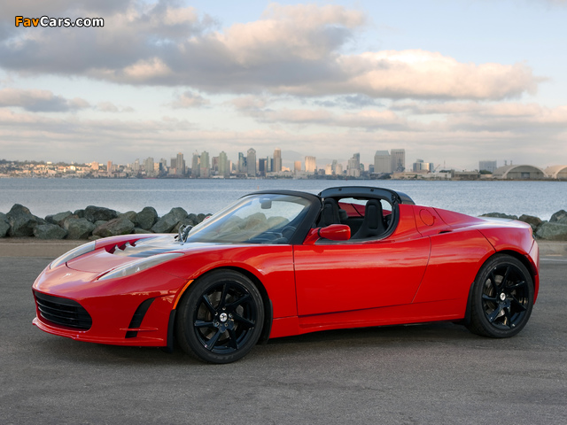 Tesla Roadster Sport 2010 photos (640 x 480)