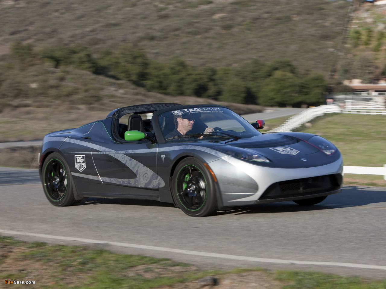 Tesla Roadster Sport TAG Heuer 2010 pictures (1280 x 960)