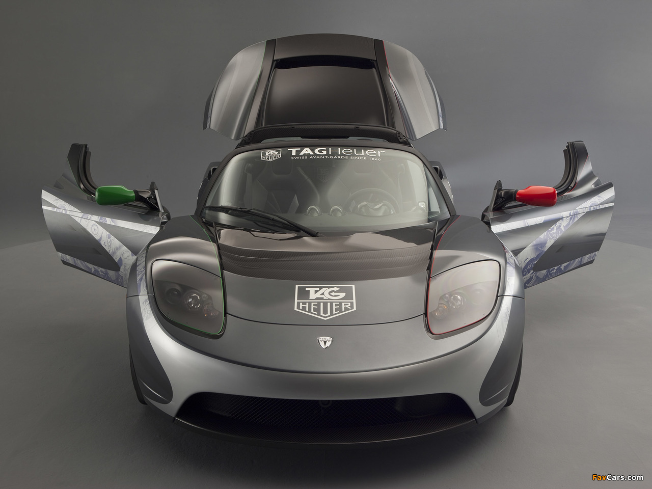 Tesla Roadster Sport TAG Heuer 2010 wallpapers (1280 x 960)